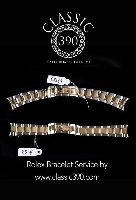 rolex gold bracelet refurb|rolex watch repair.